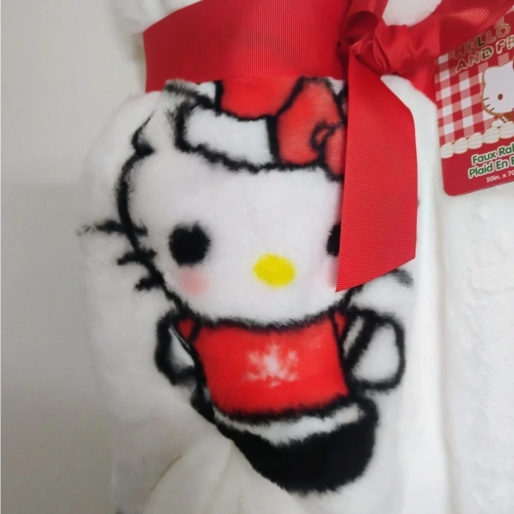 Sanrio Hello Kitty Christmas Holiday Throw Blanket 🎄